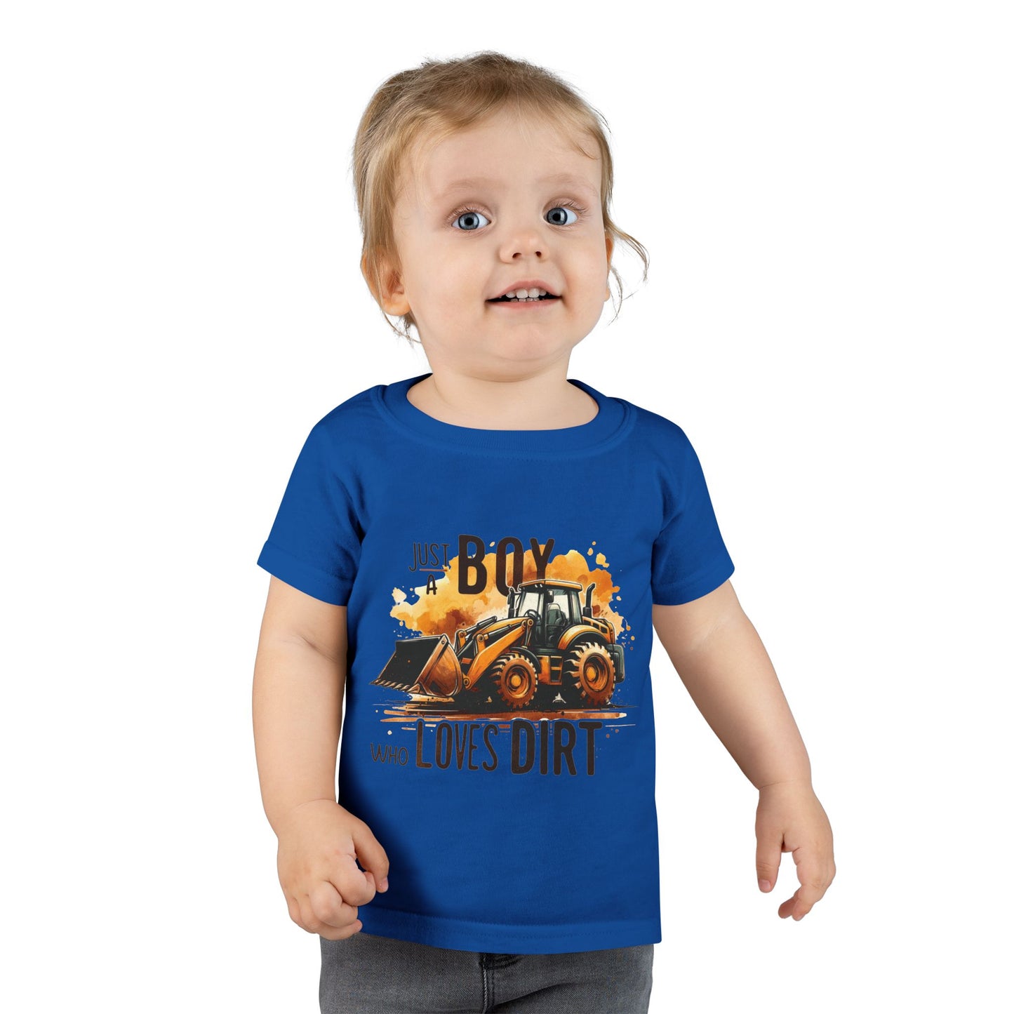 Just a boy who loves dirt *Toddler Size T-shirt