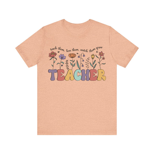 Teacher Jersey Short Sleeve Tee