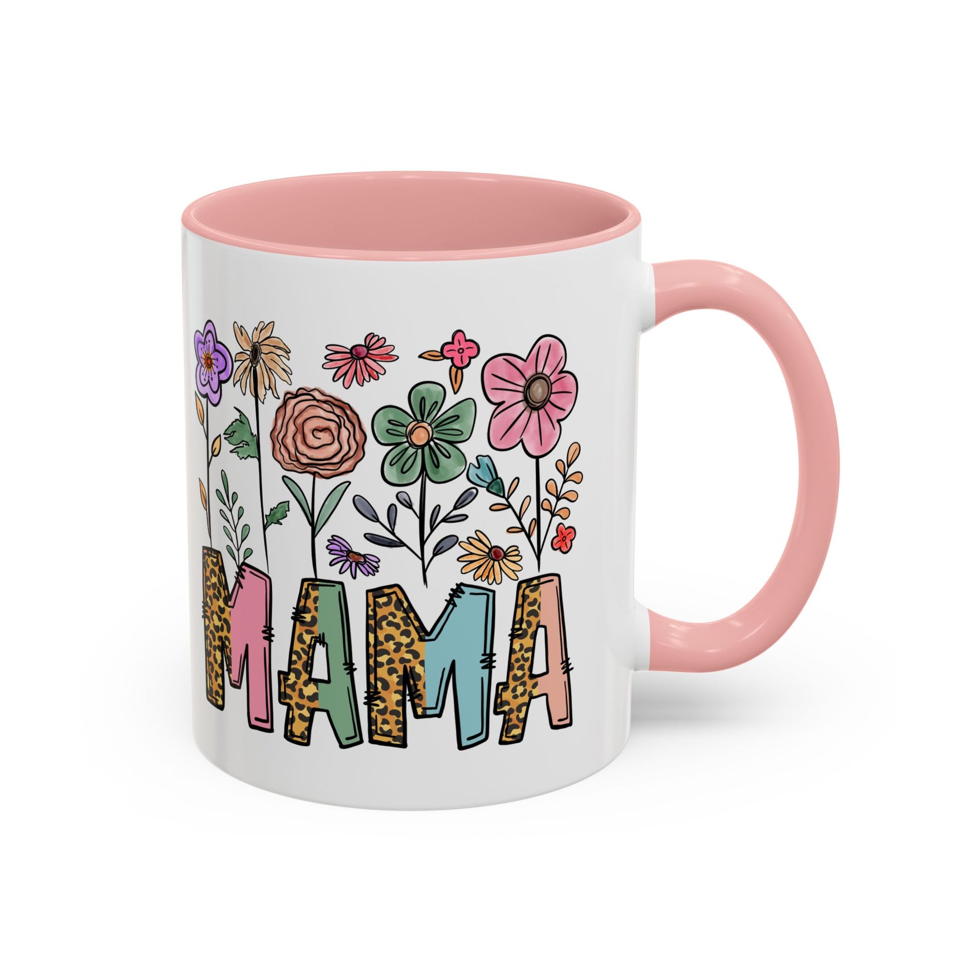 Mama Mug Accent Coffee Mug, 11oz