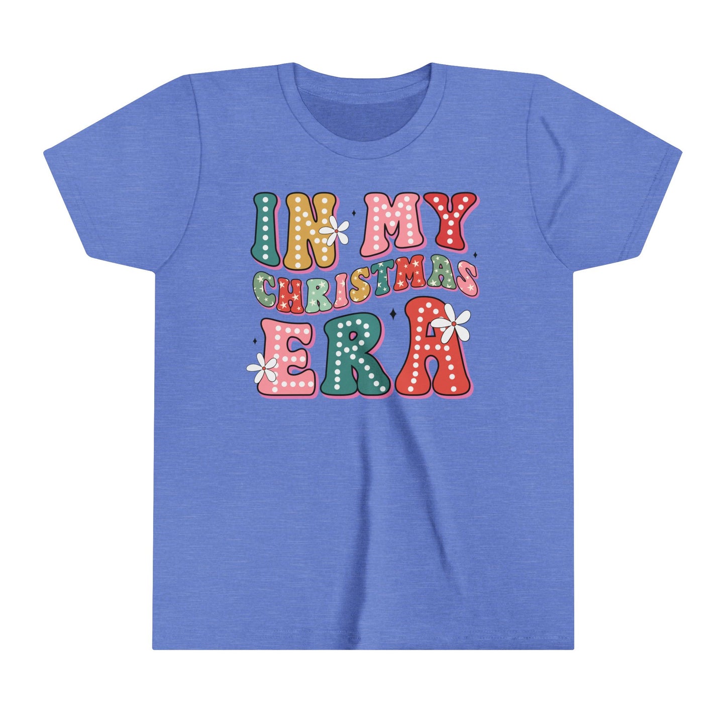 In My Christmas Era Youth Short Sleeve Tee