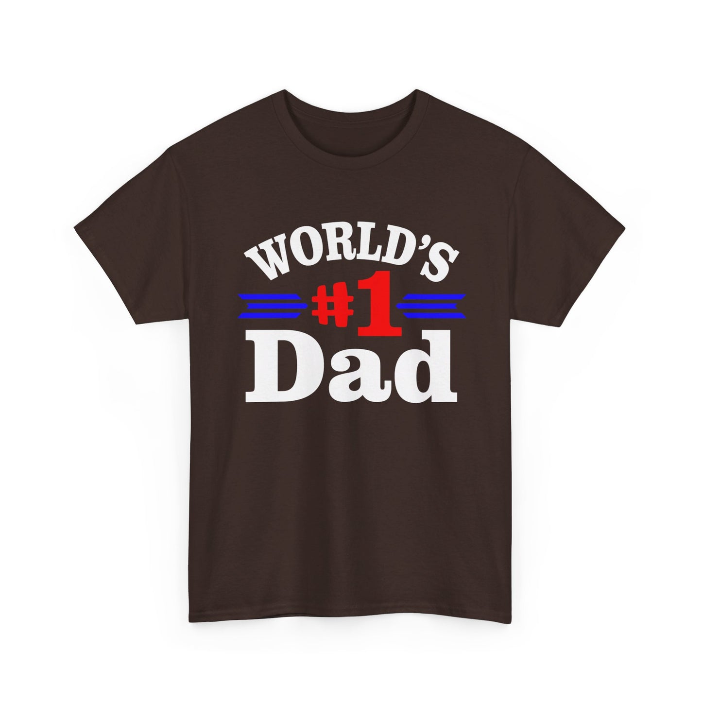 Number One Dad Cotton T-Shirt