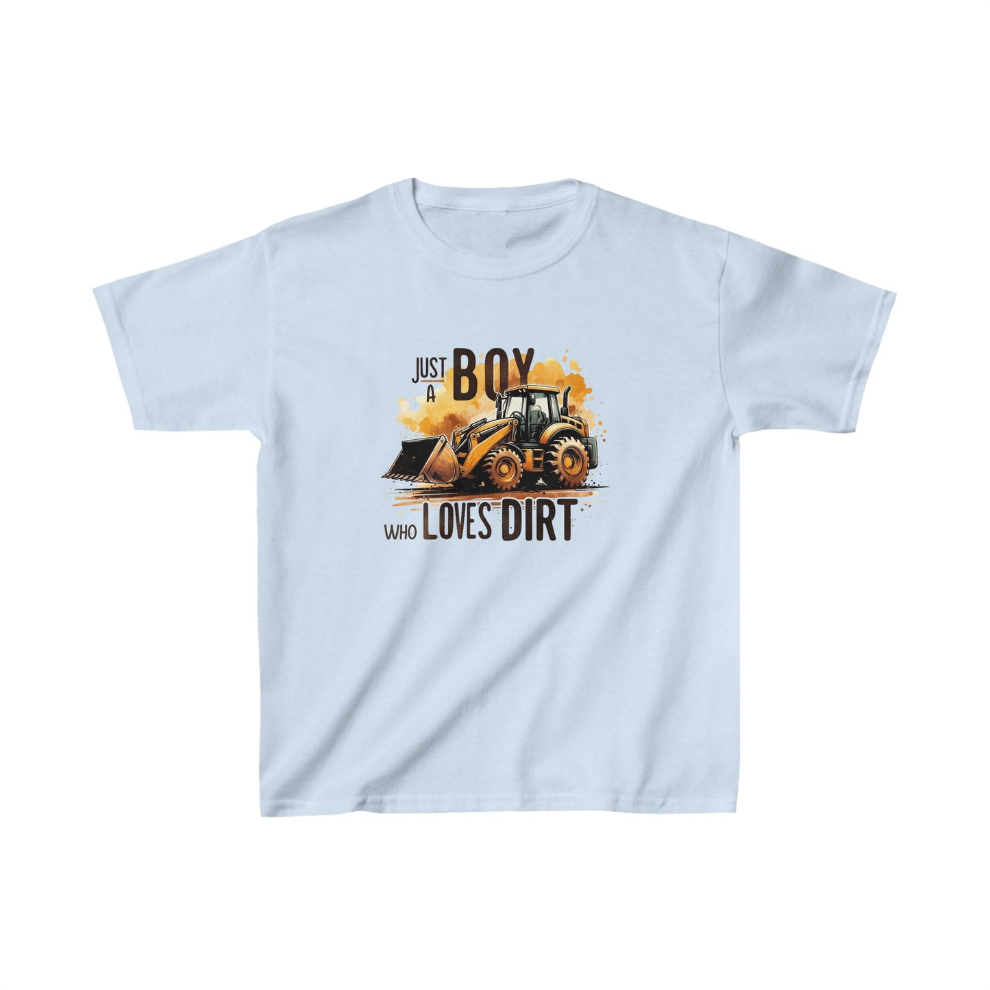 Just a boy who loves dirt Kids Cotton™ Tee