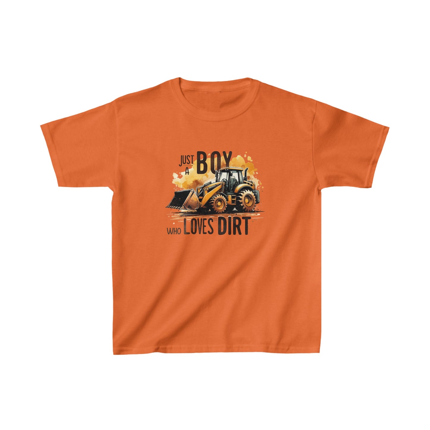 Just a boy who loves dirt Kids Cotton™ Tee