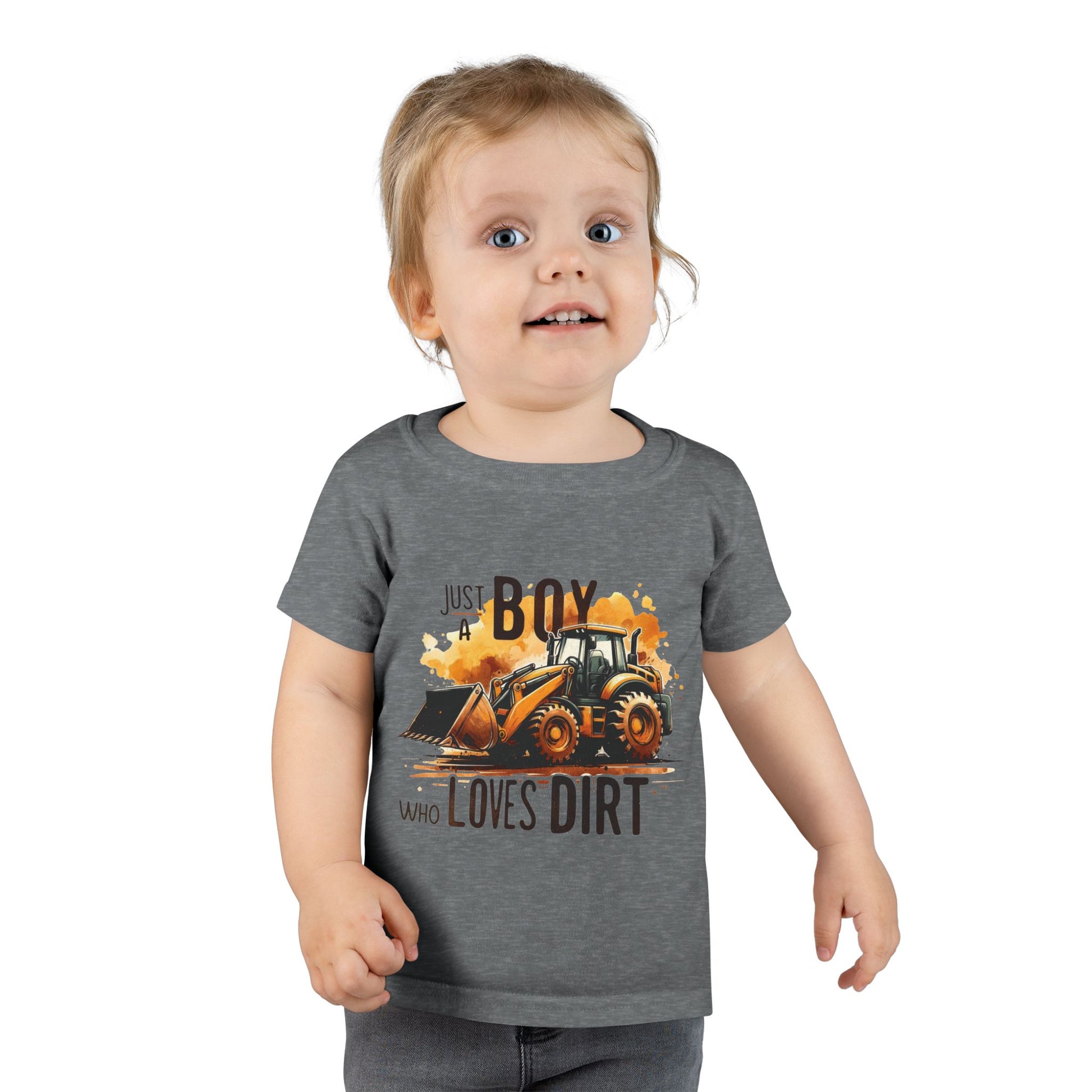 Just a boy who loves dirt *Toddler Size T-shirt