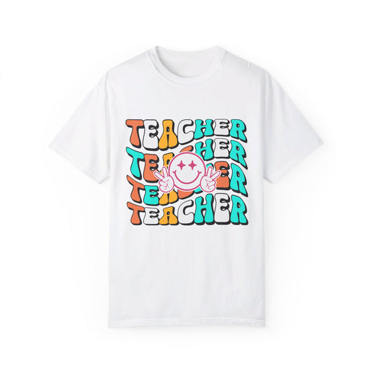 Retro Teacher T-shirt