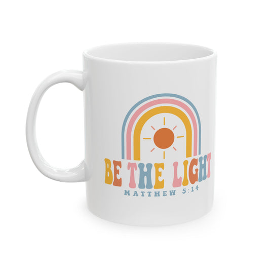 Be The light Matthew 5 14 Ceramic Coffee Mug, 11oz