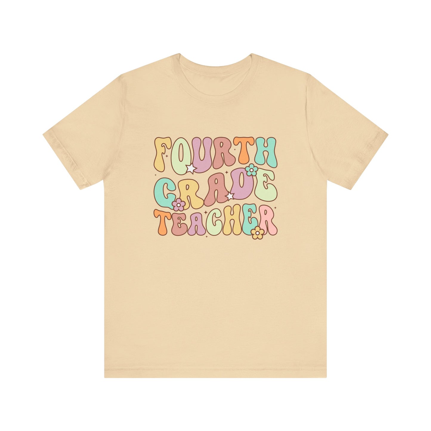 Fourth Grade Teacher Bella Canvas Shirt/Fourth Grade Team/Fourth Grade Teacher/4th Grade Teacher shirt/4th Grade/Bella Canvas