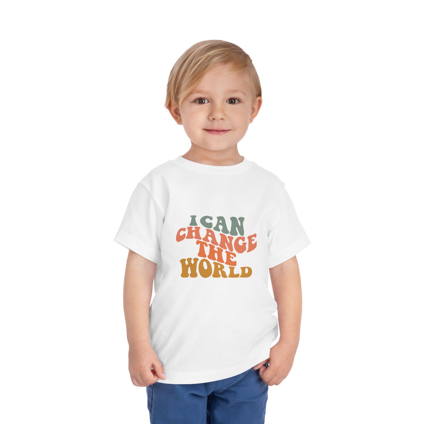 I Can Change the World Toddler Short Sleeve Tee