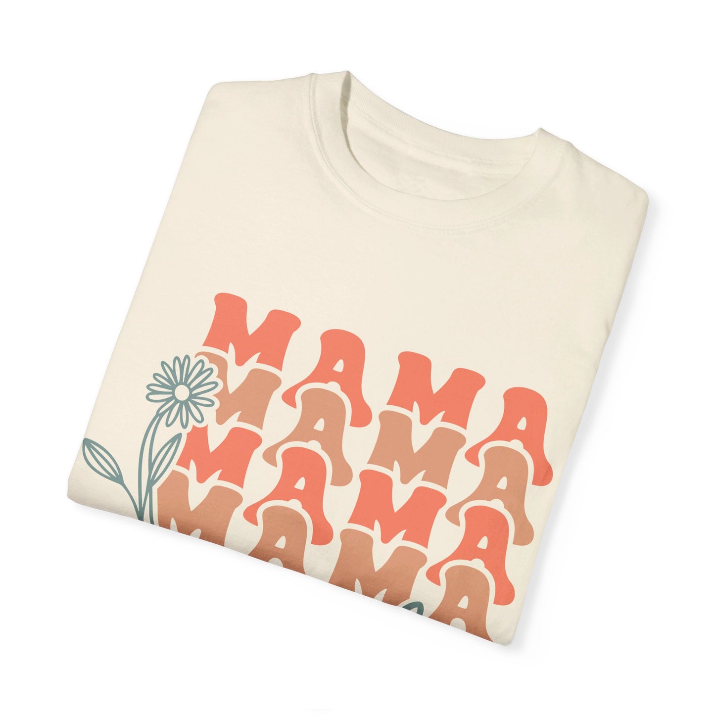 Mama Wildflower Comfort Color T-shirt