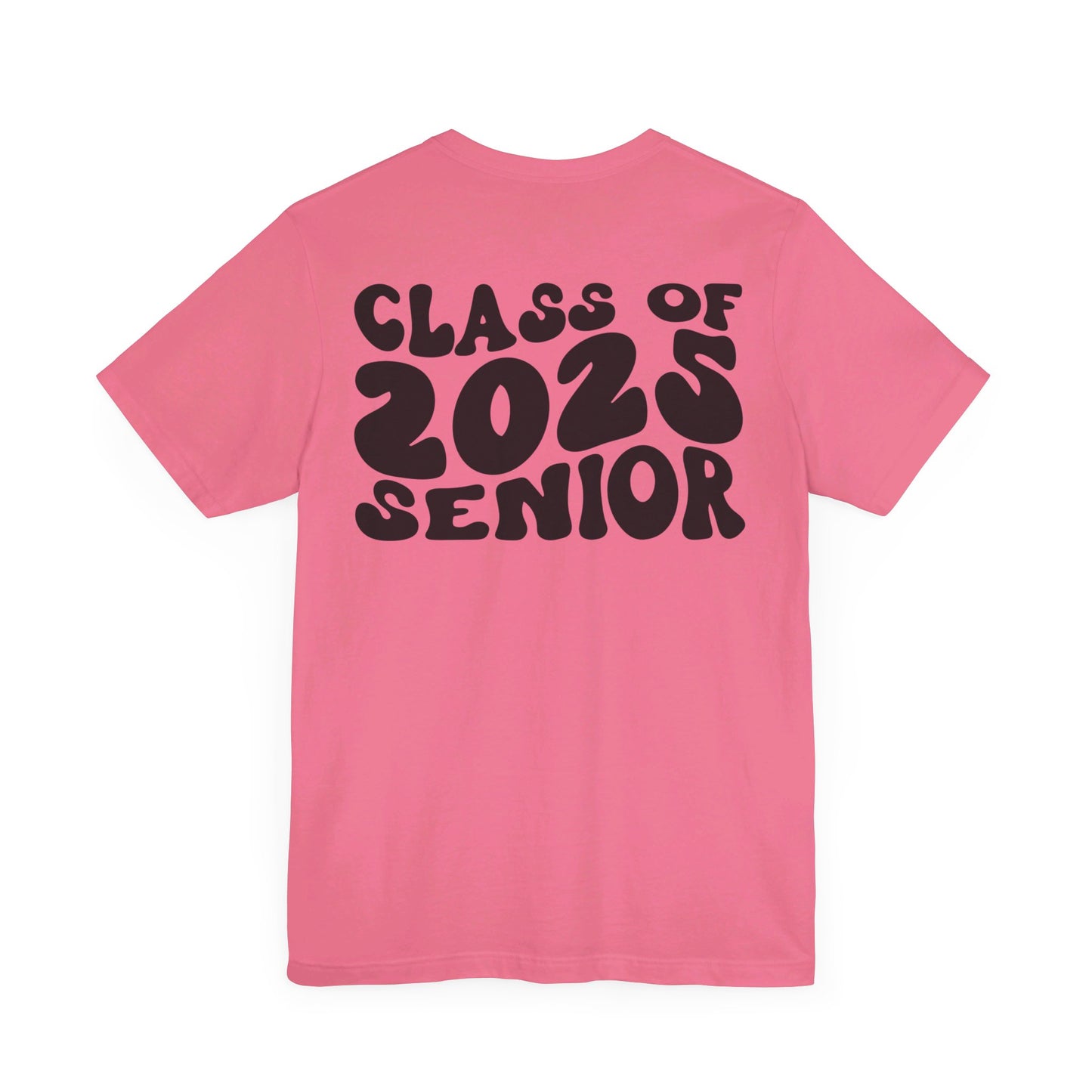 Senior 2025 Front and Back Design Short Sleeve Tee/Panthers 2025