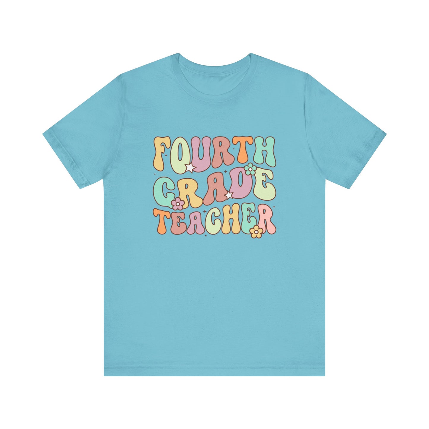 Fourth Grade Teacher Bella Canvas Shirt/Fourth Grade Team/Fourth Grade Teacher/4th Grade Teacher shirt/4th Grade/Bella Canvas