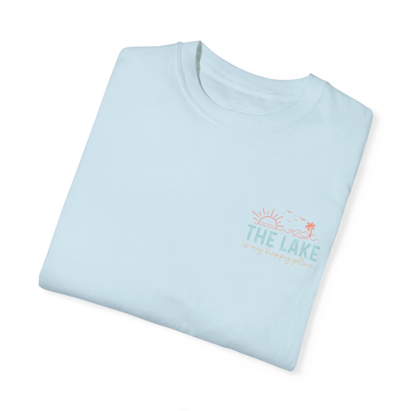 Lake Days Comfort Color T-shirt/ Front & Back Design