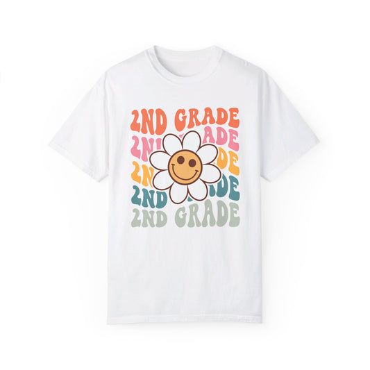 Second Grade Teacher Comfort Color T-Shirt