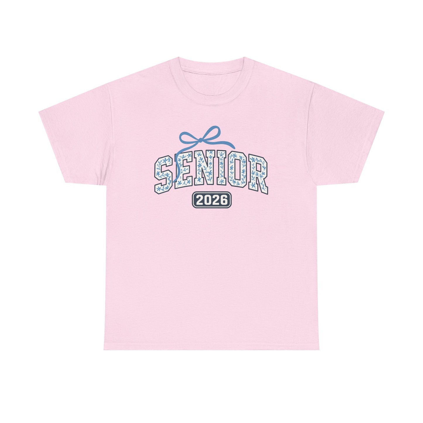 Senior 2026 Unisex Heavy Cotton Tee, Graduation Shirt, Class of 2026, Trendy Tee, School Spirit Wear, Gift for Seniors