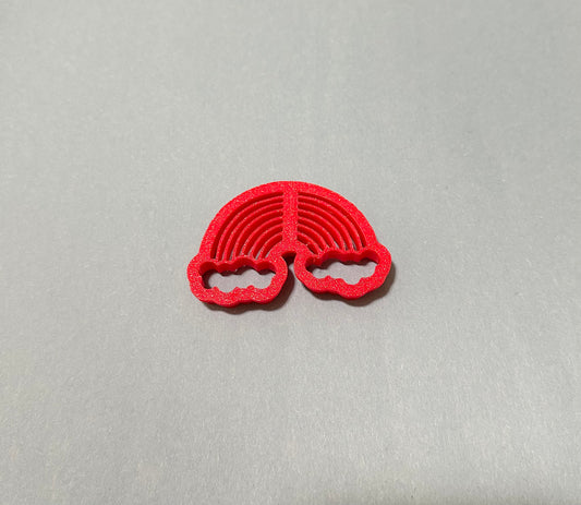 Rainbow cookie cutter/ stamp