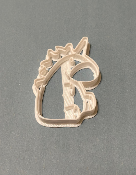 Unicorn cookie cutter/ stamp