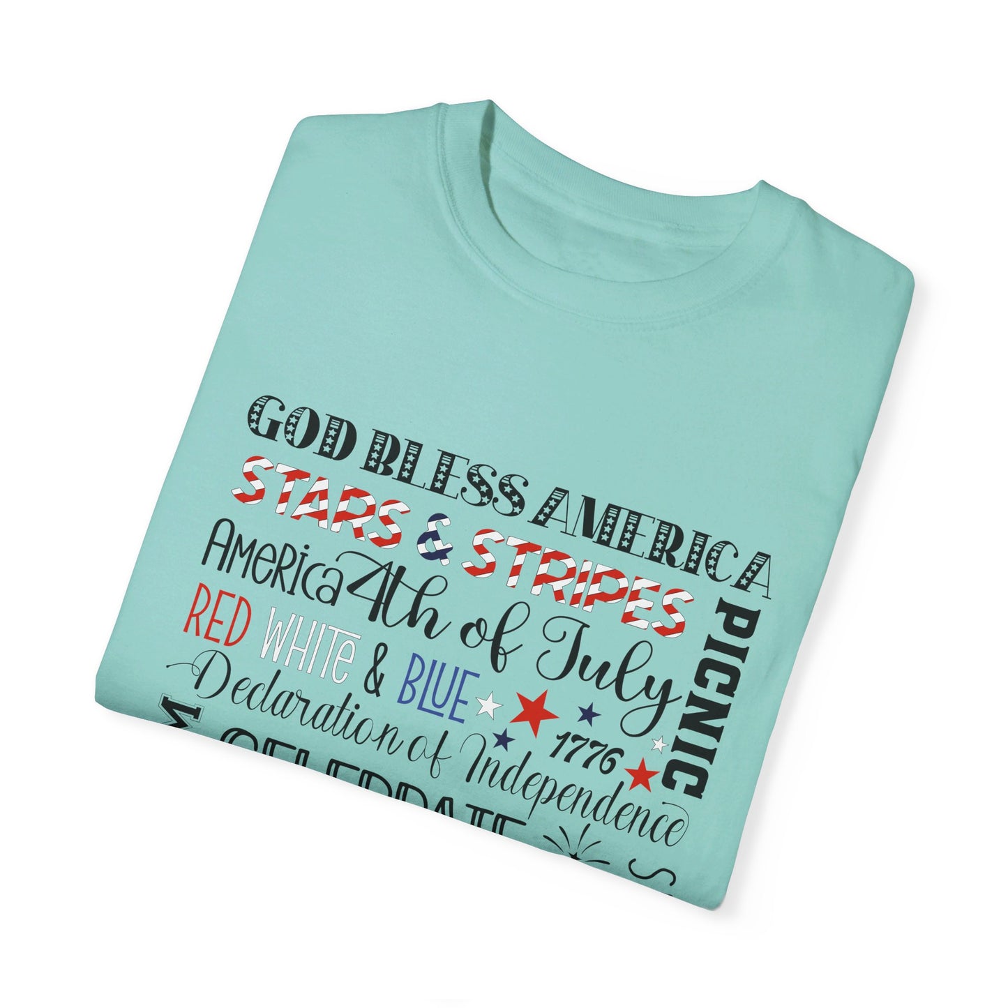 Fourth Of July Comfort Color T-Shirt