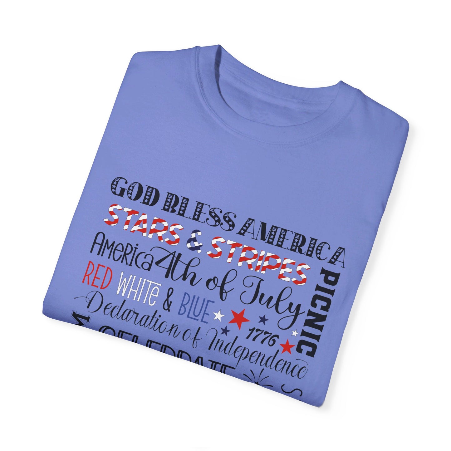 Fourth Of July Comfort Color T-Shirt