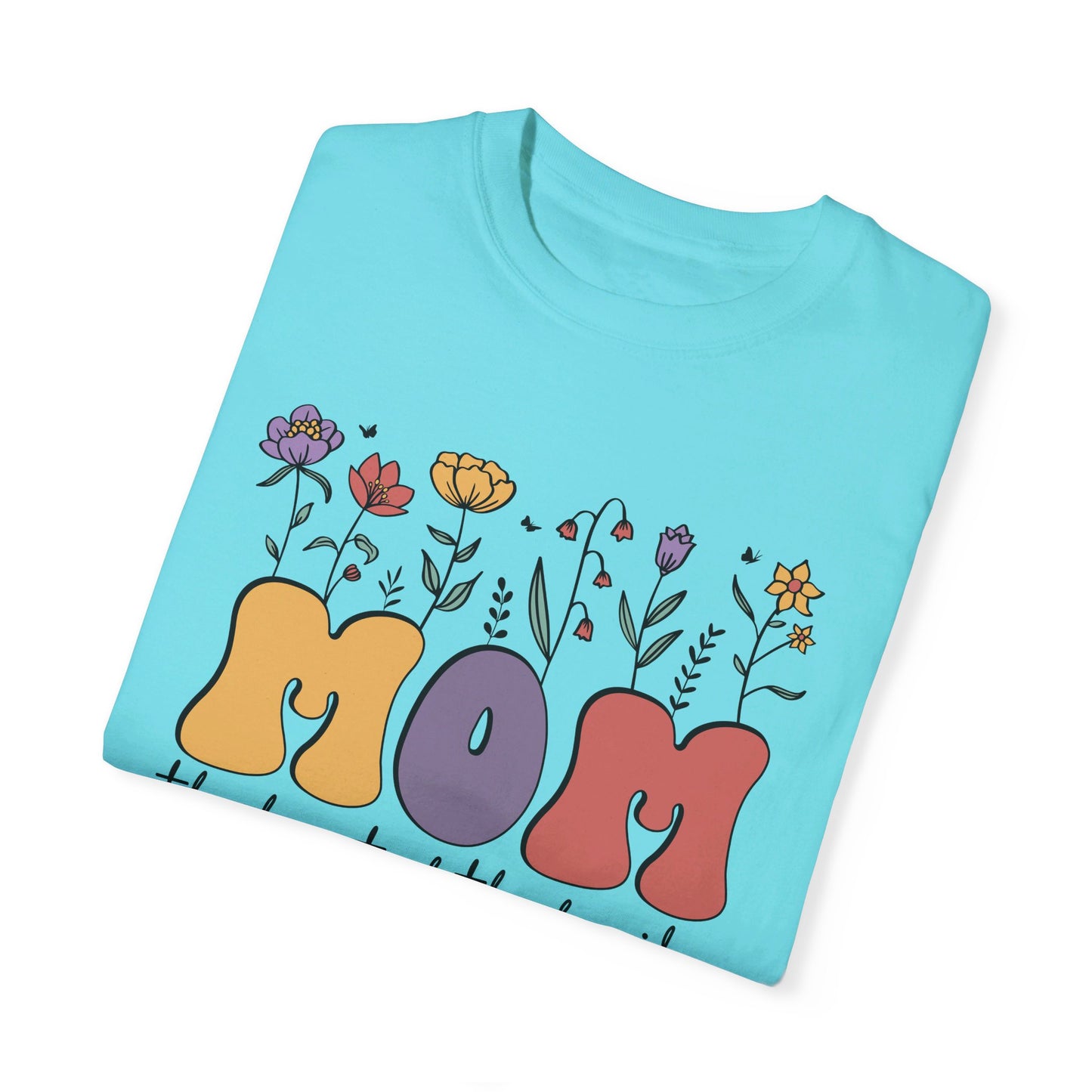 Mom the Heart of the Family Comfort Colors T-shirt