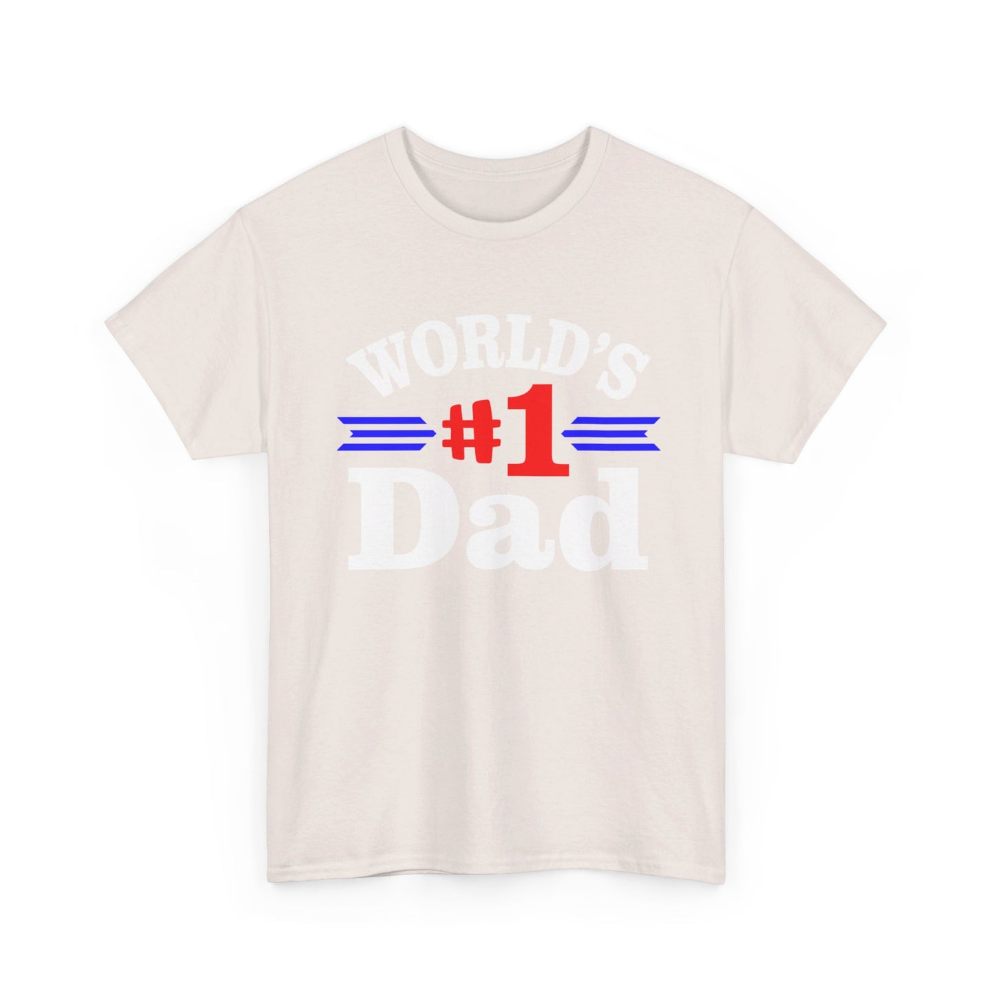 Number One Dad Cotton T-Shirt
