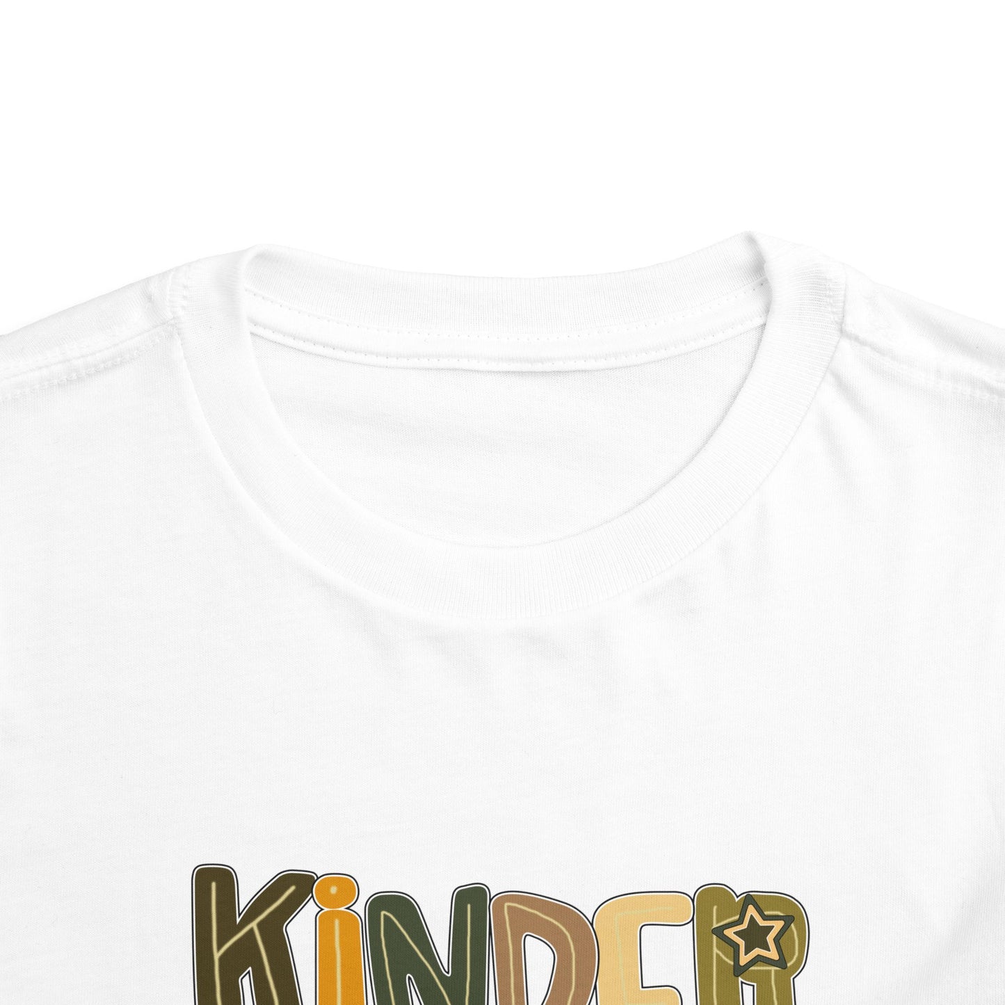 Kindergarten Vibes Toddler Tee, Cute Kids Shirt, Back to School Outfit, Fun Children’s Apparel, Birthday Gift