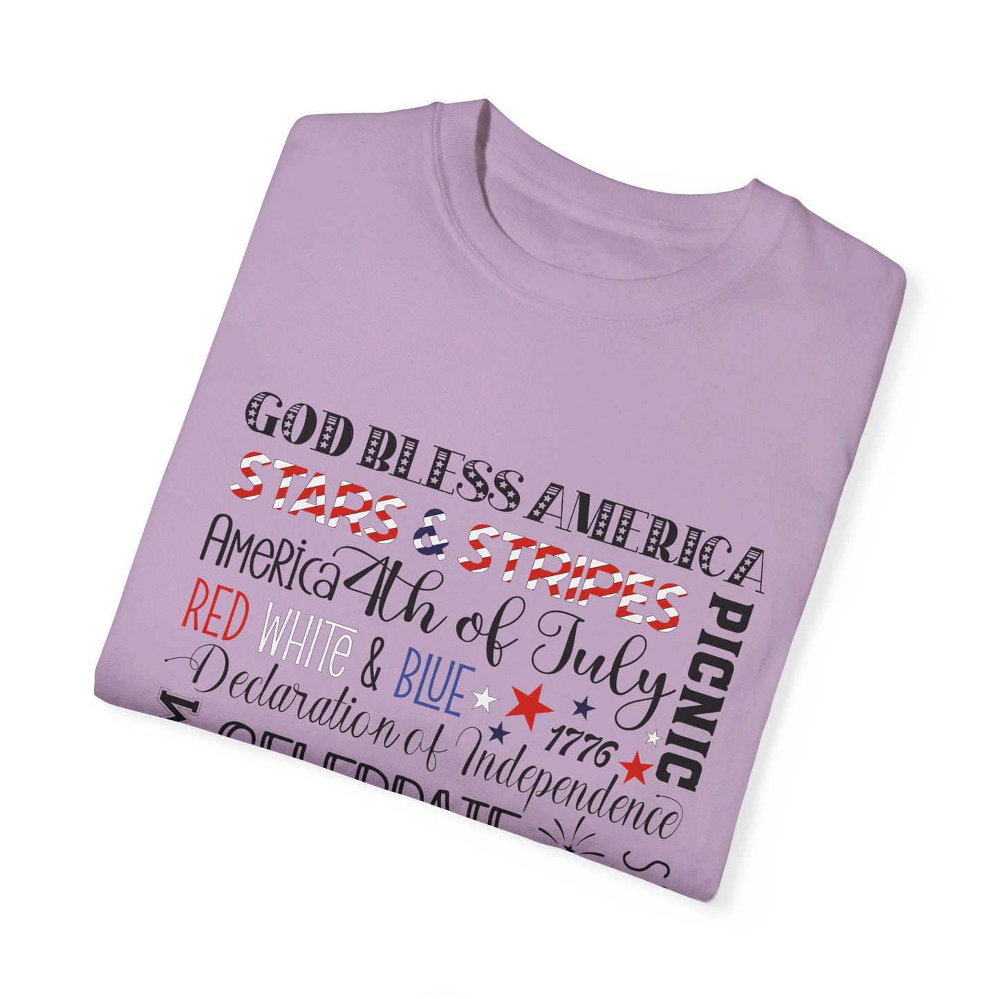 Fourth Of July Comfort Color T-Shirt