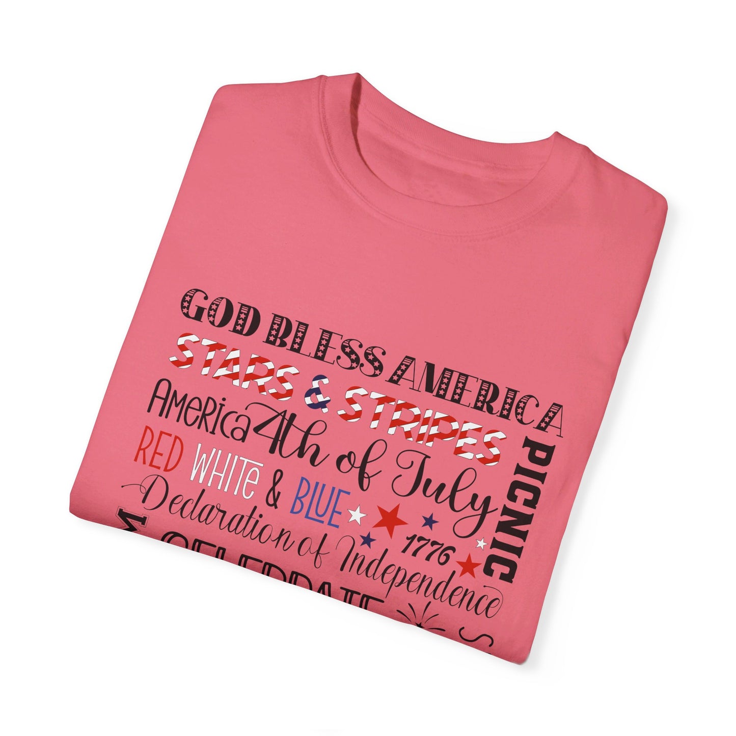 Fourth Of July Comfort Color T-Shirt