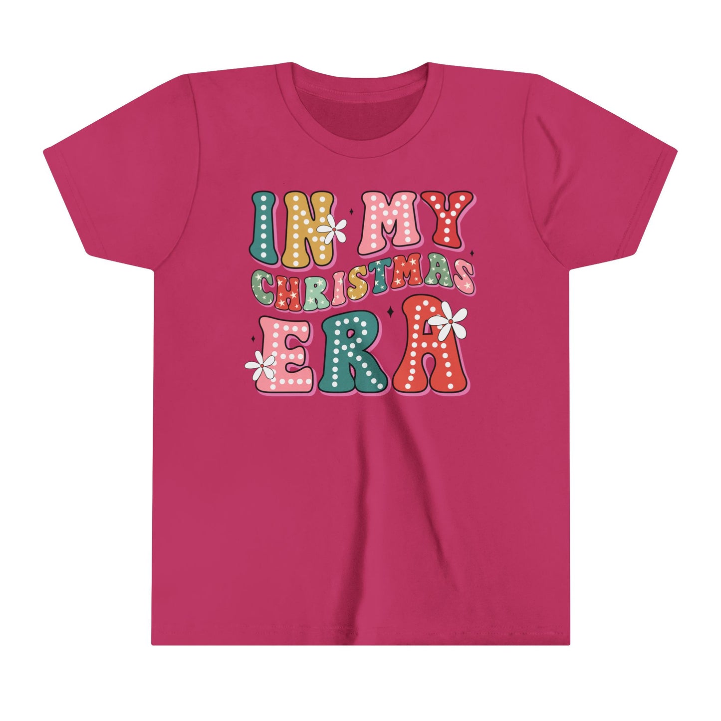 In My Christmas Era Youth Short Sleeve Tee