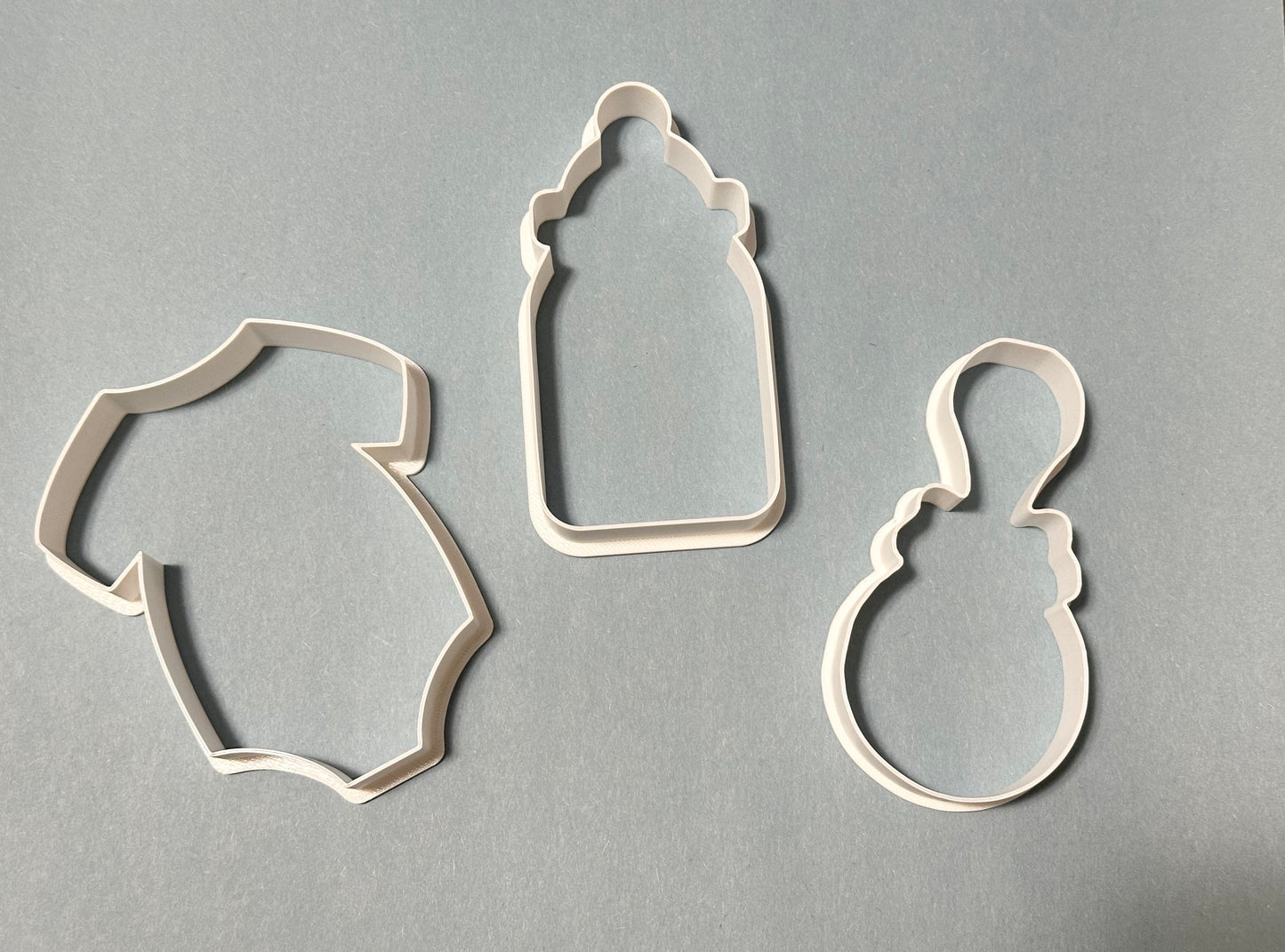 Baby shower cookie cutters