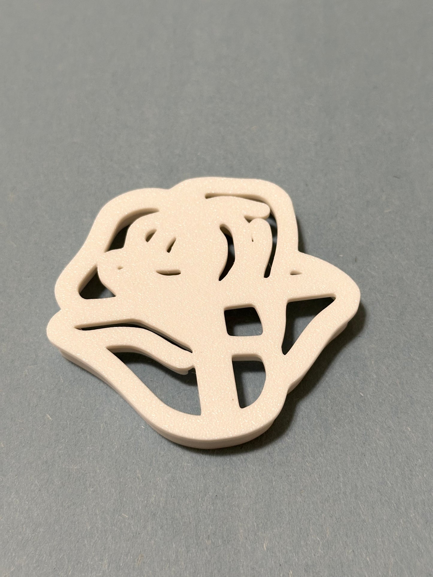 Rose cookie cutter/ stamp
