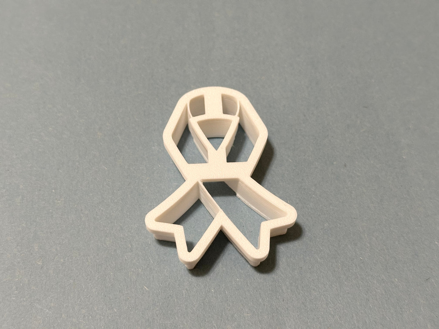 Cancer awareness cookie cutter with stamp