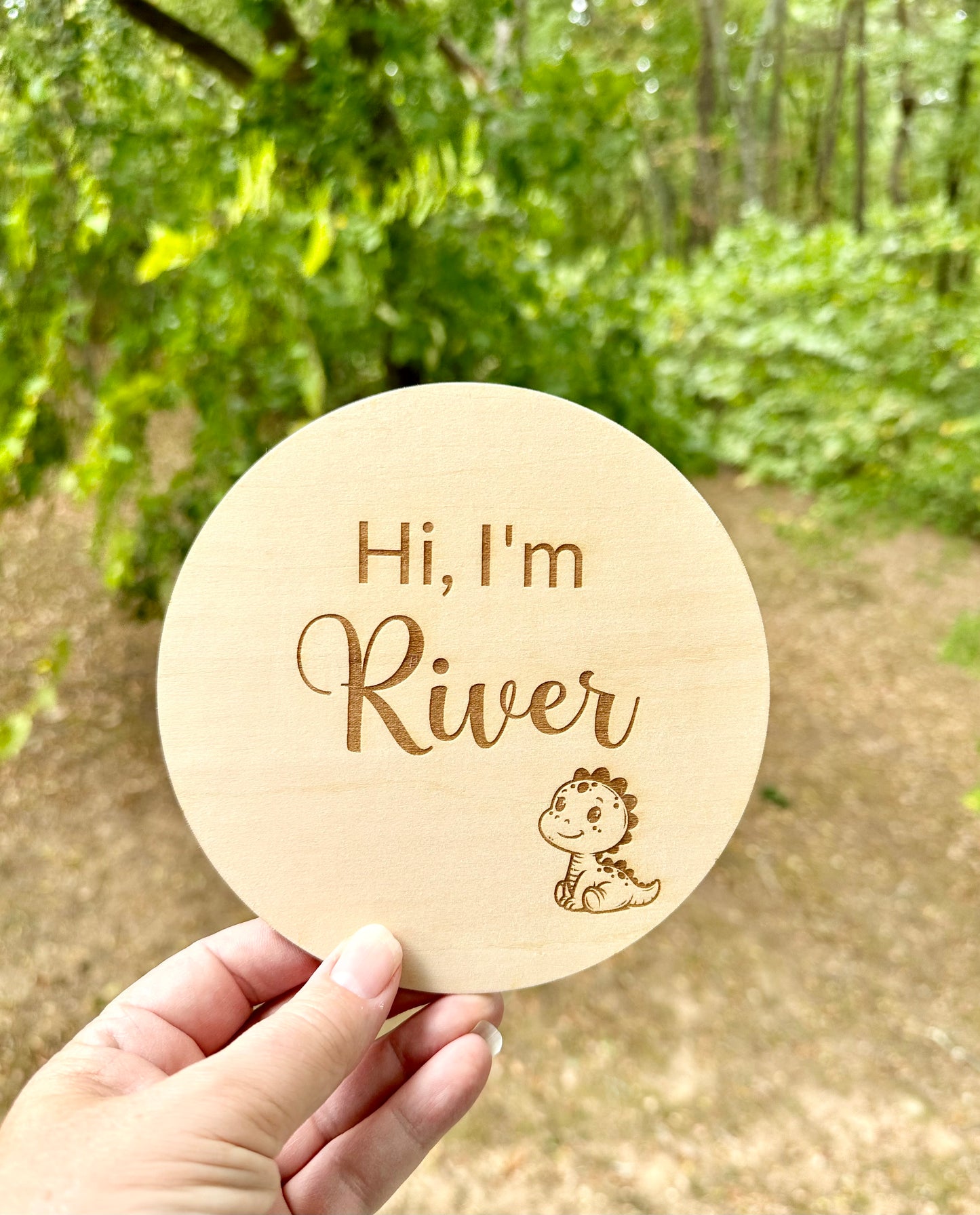 Baby name sign announcement/Hi i'm baby name