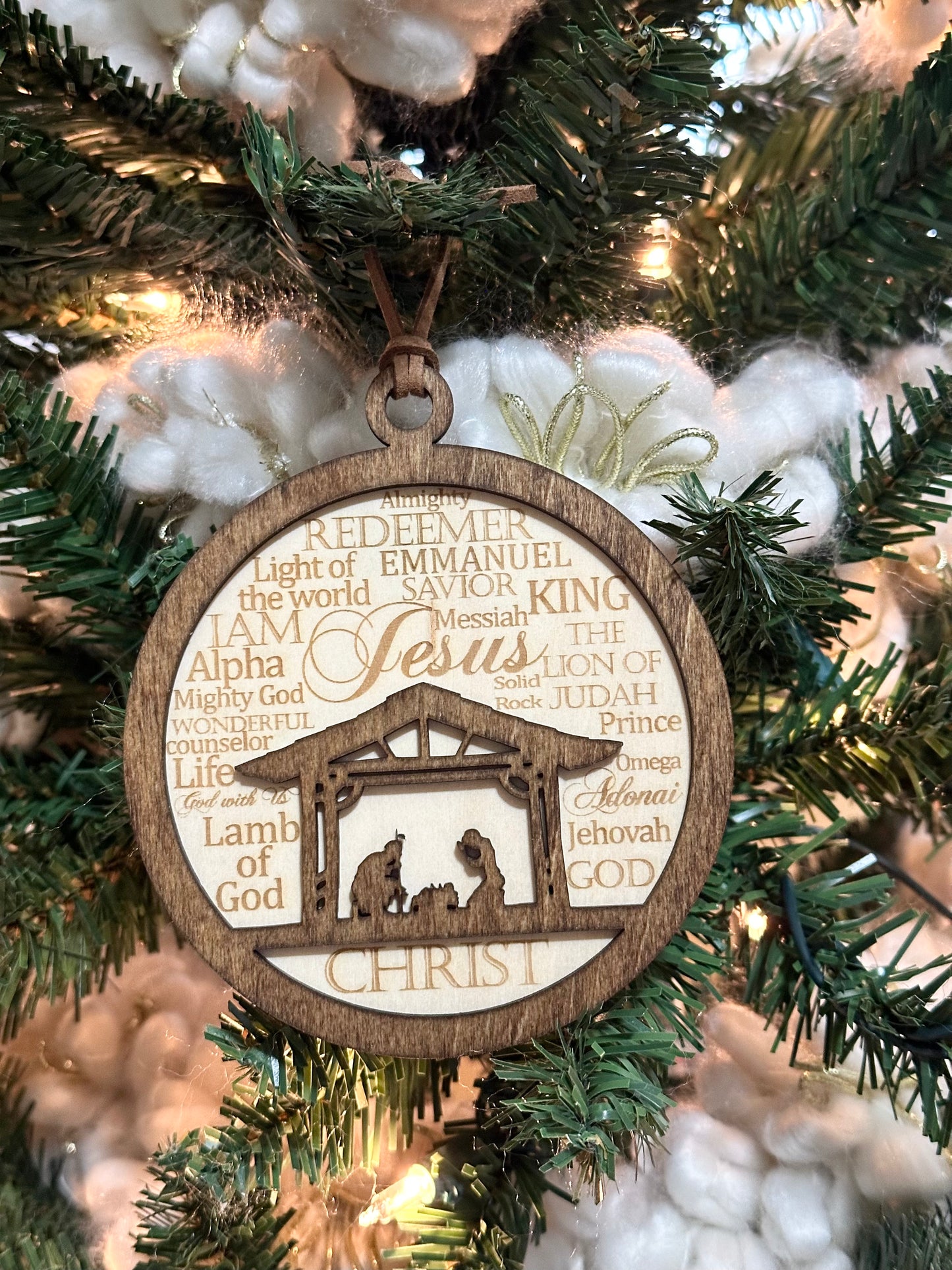 Nativity Ornament/ Christian ornament