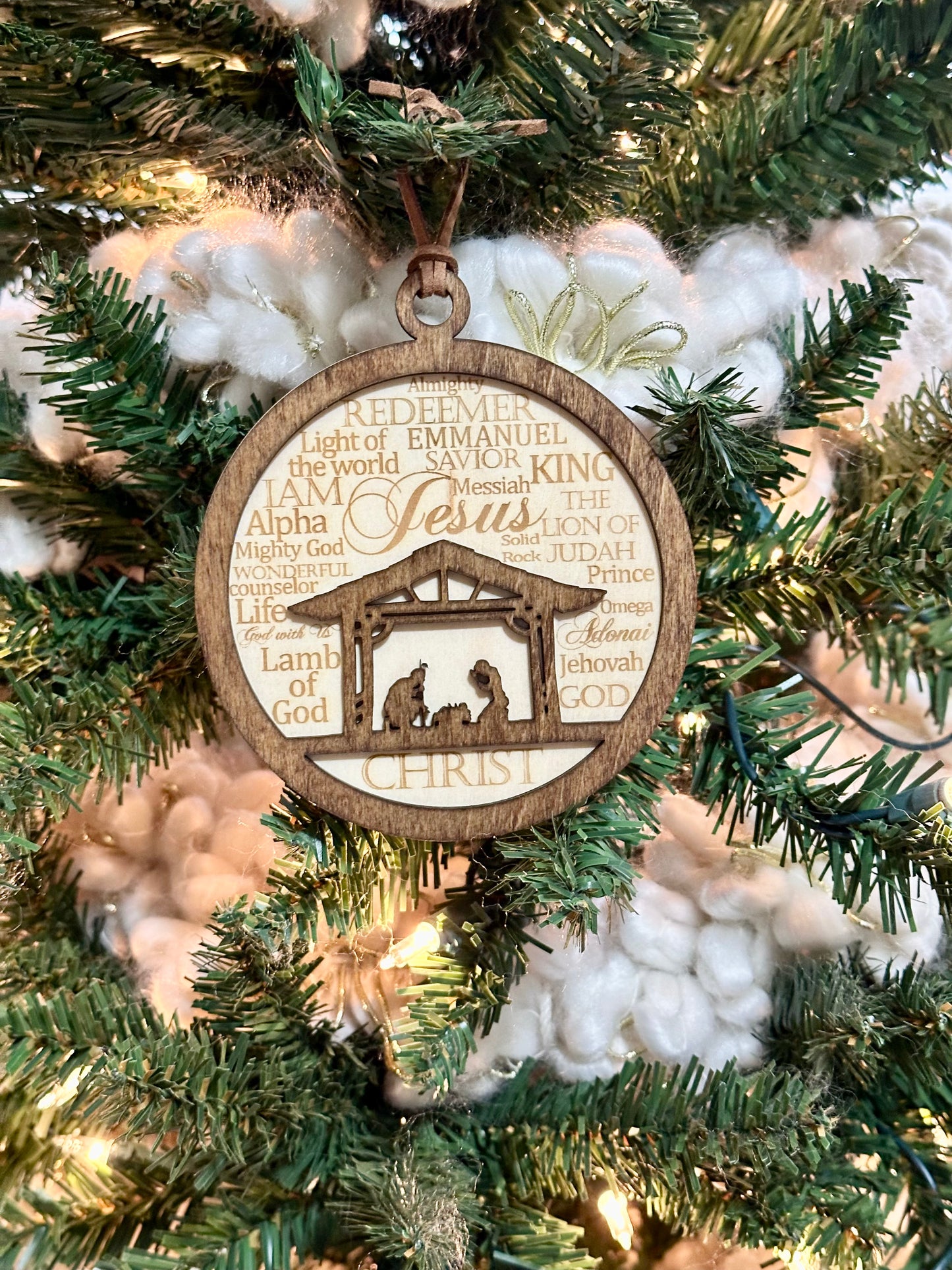 Nativity Ornament/ Christian ornament