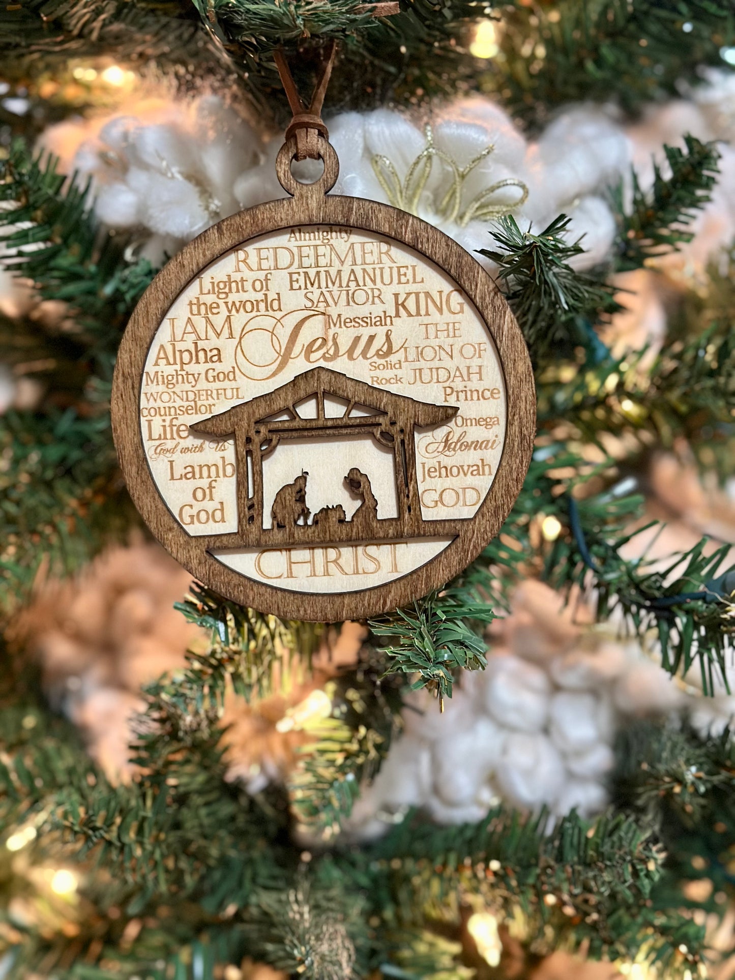 Nativity Ornament/ Christian ornament