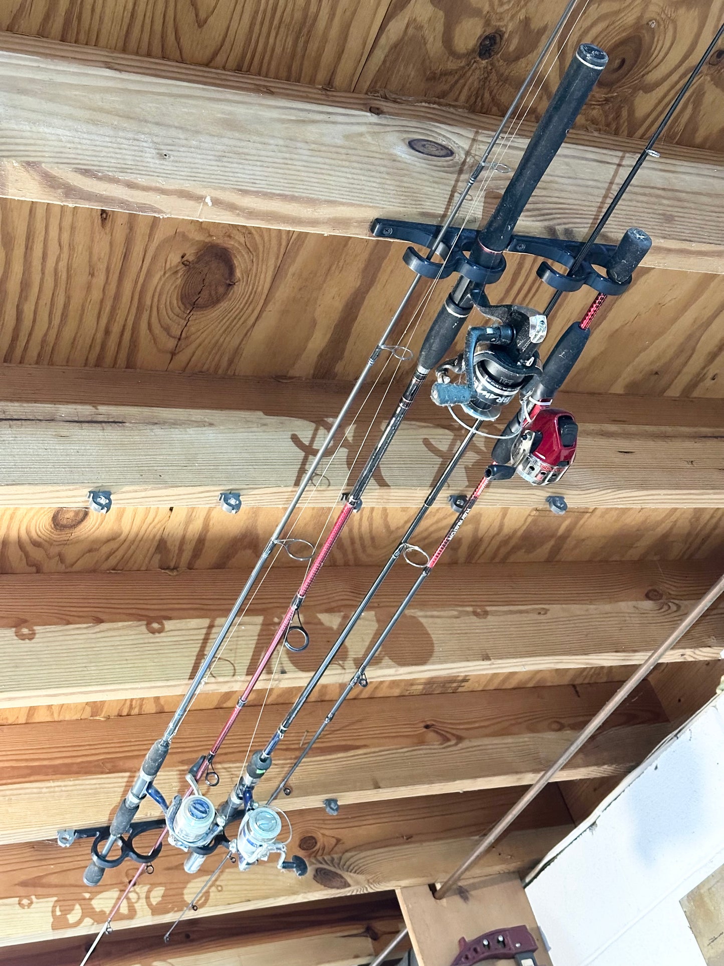 Fishing Pole Ceiling Mount/Wall Mount/Fishing Rod Wall Mount/Set of 2