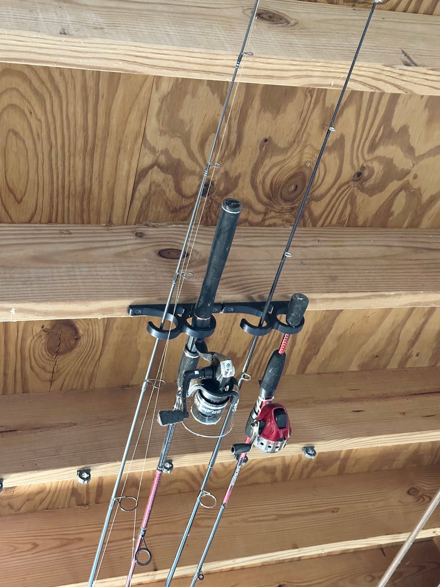 Fishing Pole Ceiling Mount/Wall Mount/Fishing Rod Wall Mount/Set of 2