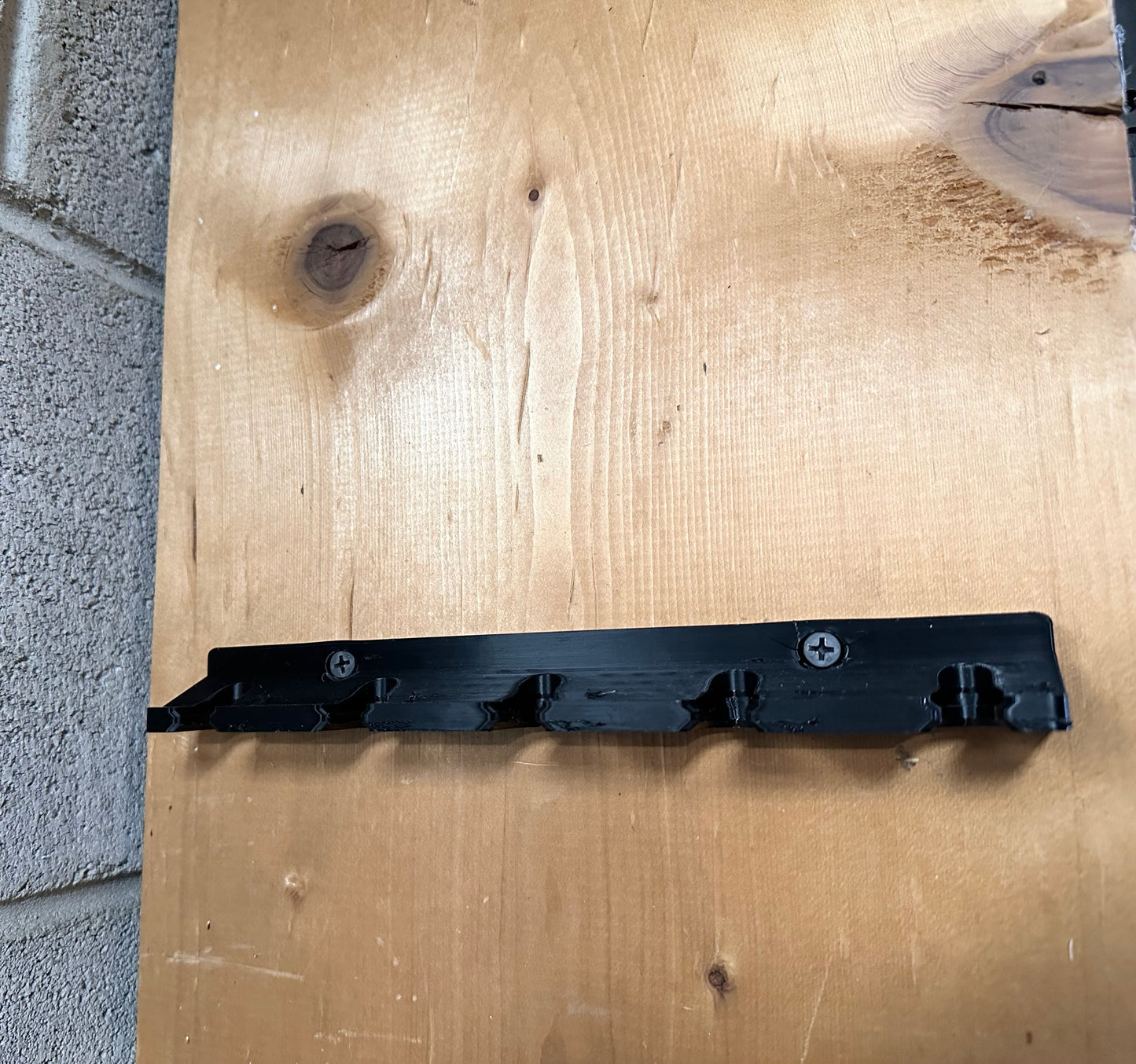 Five Slot Air Tool Holder/ Wall Mount 3D Printed