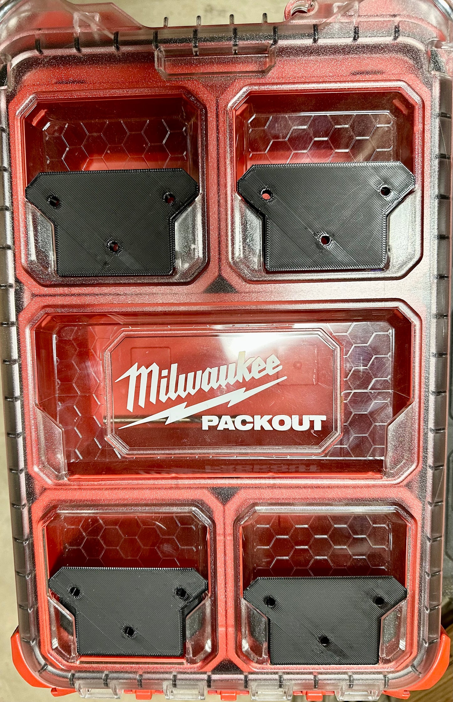 Milwaukee Packout Feet - 3D Printed