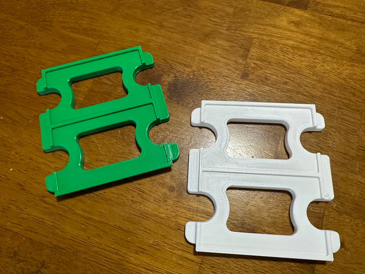 XTool F1 Dual Business Card Jig, single/double business card jig-Laser Jigs