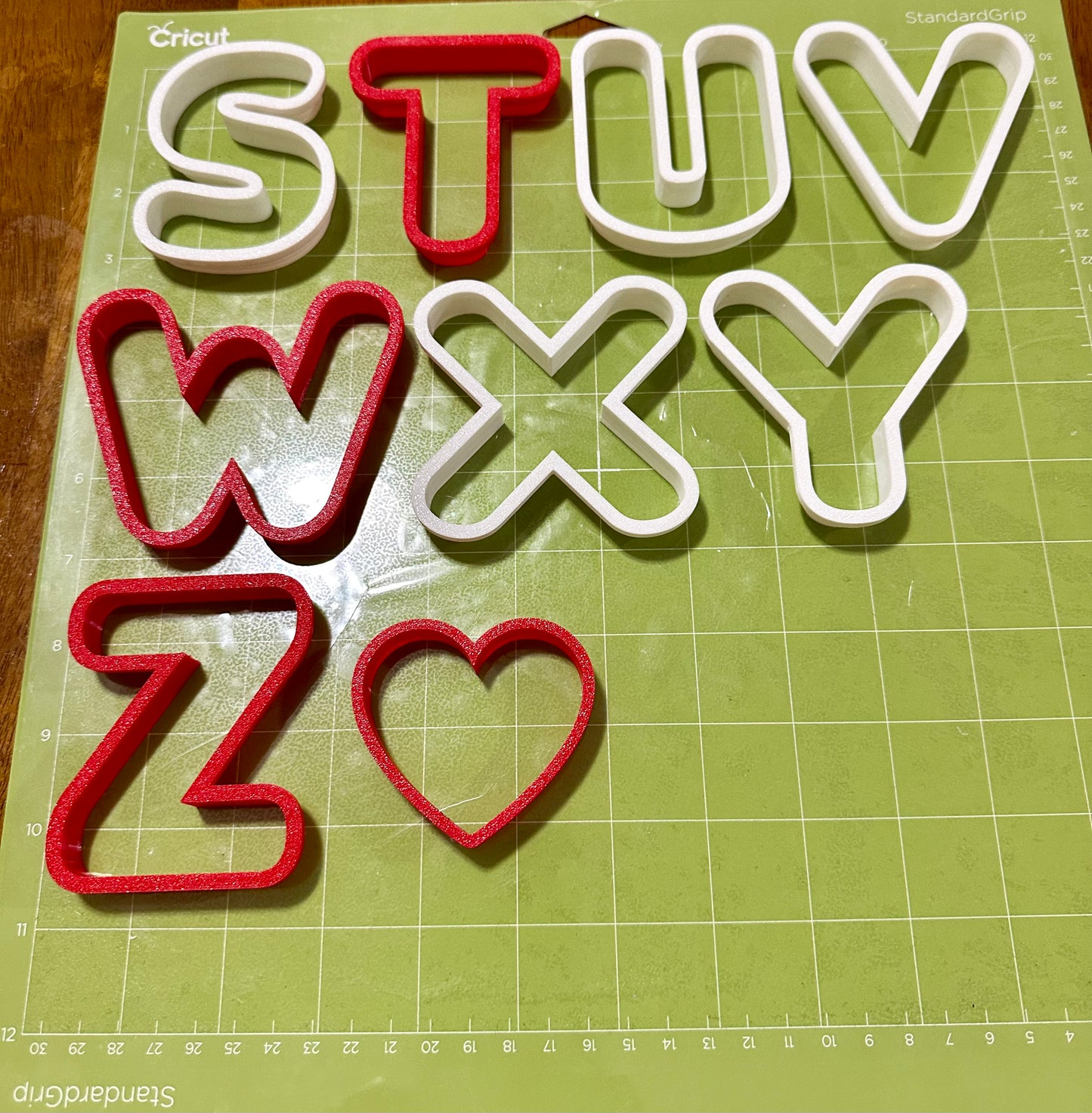 Alphabet cookie cutters/Individual Letters cookie cutter