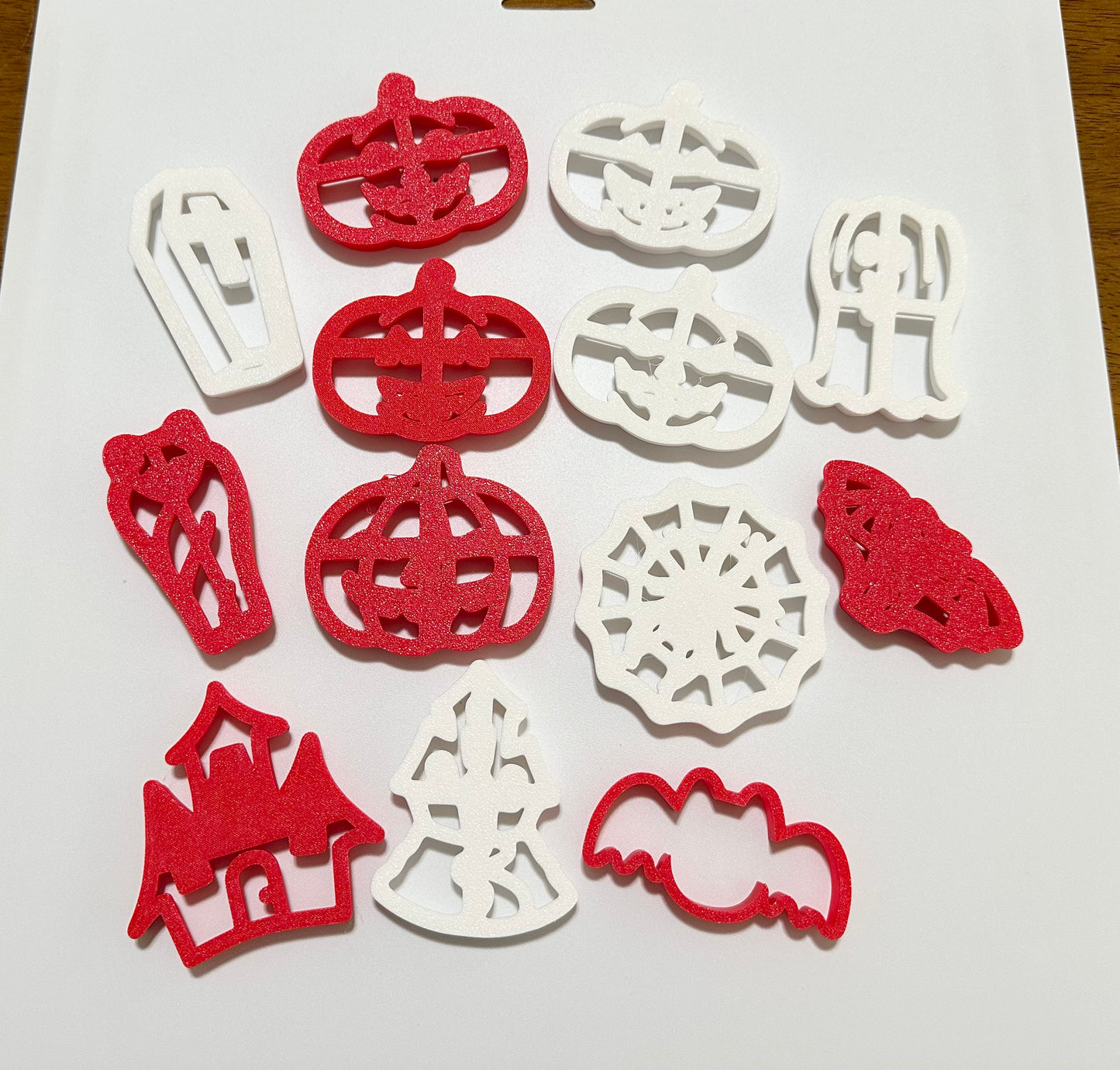 Halloween cookie cutters/ stamp set of 13