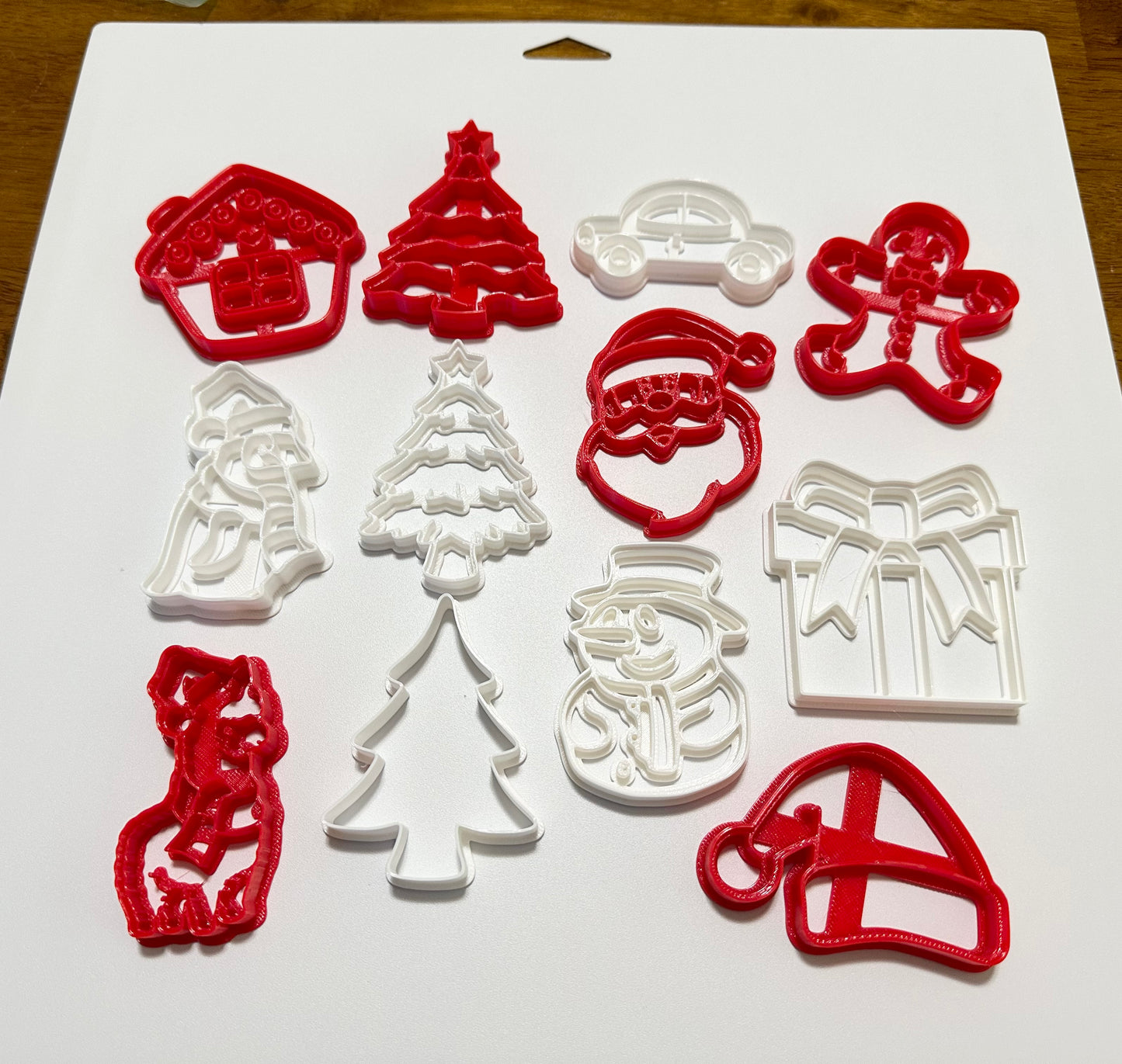 Christmas bundle cookie cutter/stamps/ set of 12