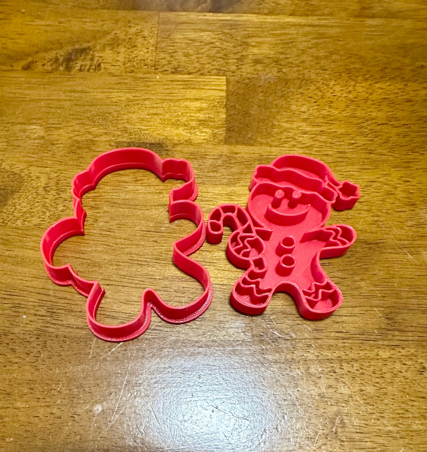 Gingerbread Boy cookie cutter / stamp