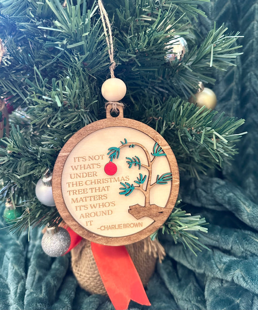 Charlie Brown Christmas Tree Ornament