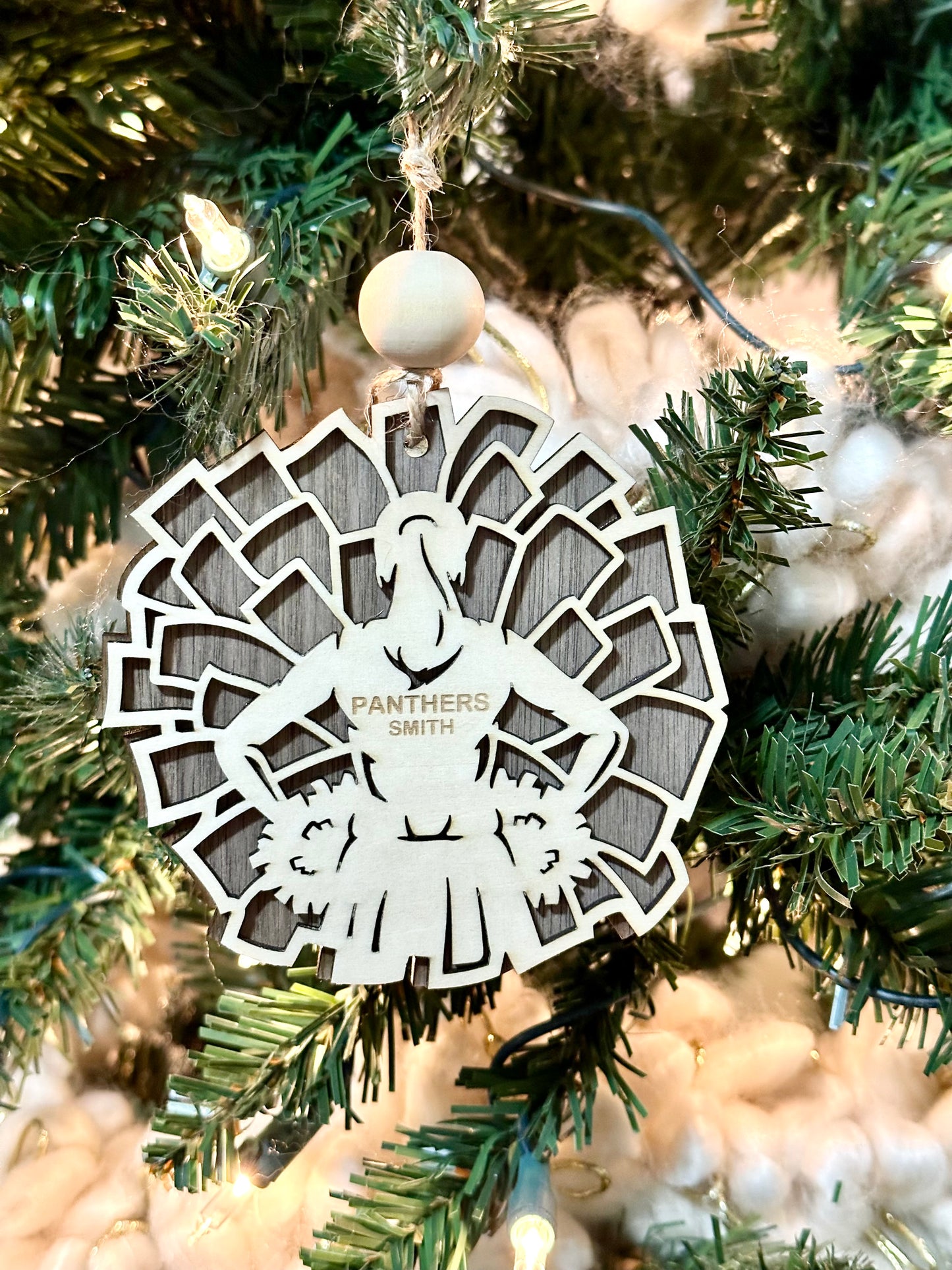 Personalized Custom Cheerleading/Cheerleader Ornament