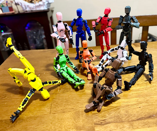 T13 Action Figure/ Titan 13 Robot/Dummy Toy/Toy Robot/3D Printed Action Figure