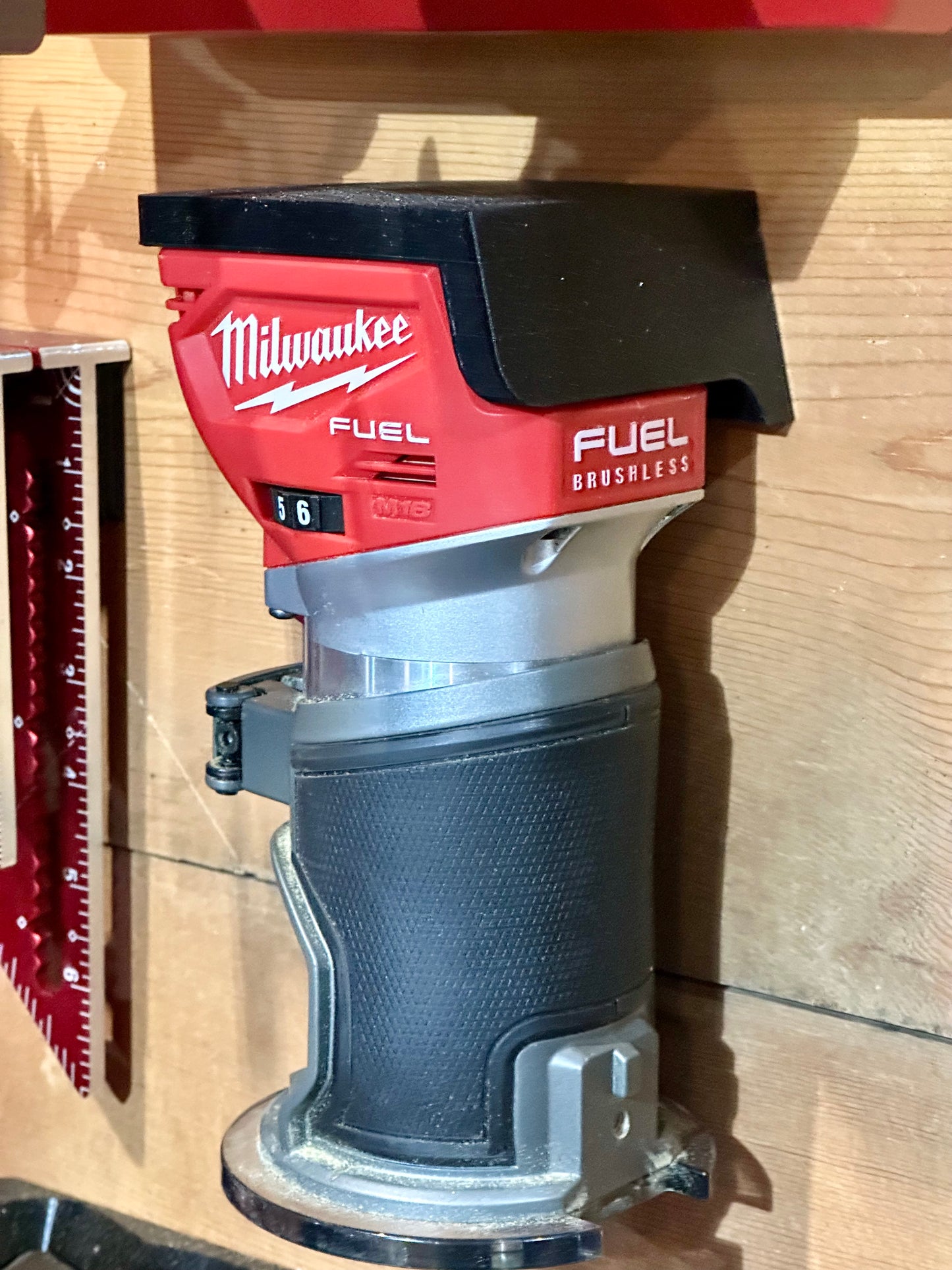 Milwaukee Jig Saw / Router Wall Mount 3D Printed