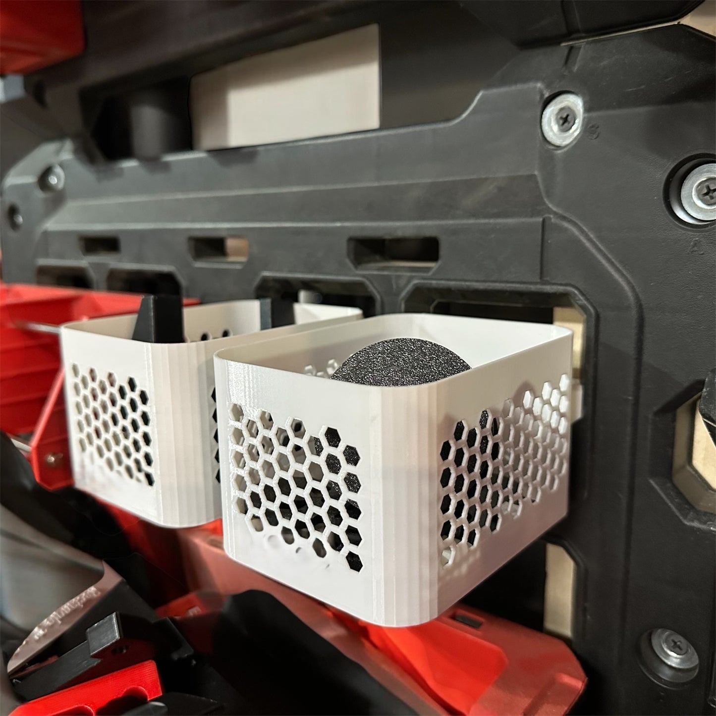 Milwaukee Packout small crate/Small Crate holder attaches to Milwaukee Packout