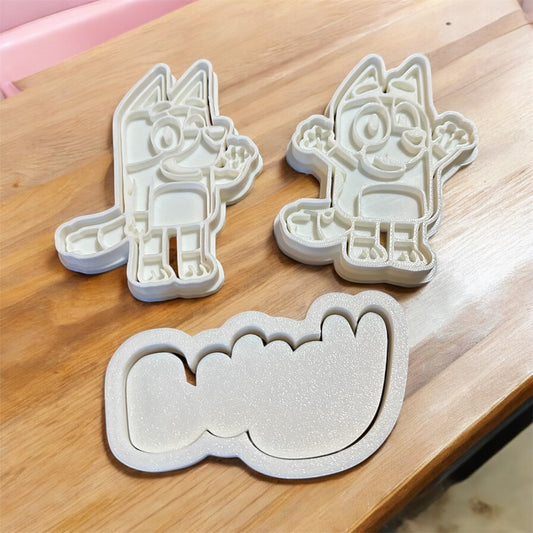 Bluey cookie cutters/set of 3